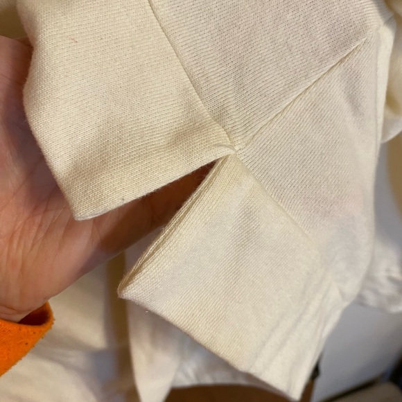 Lane Bryant ladies cream long sleeve sweatshirt “All in this Together” - Picture 8 of 11